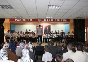 Kursiyerler hünerlerini sergiledi